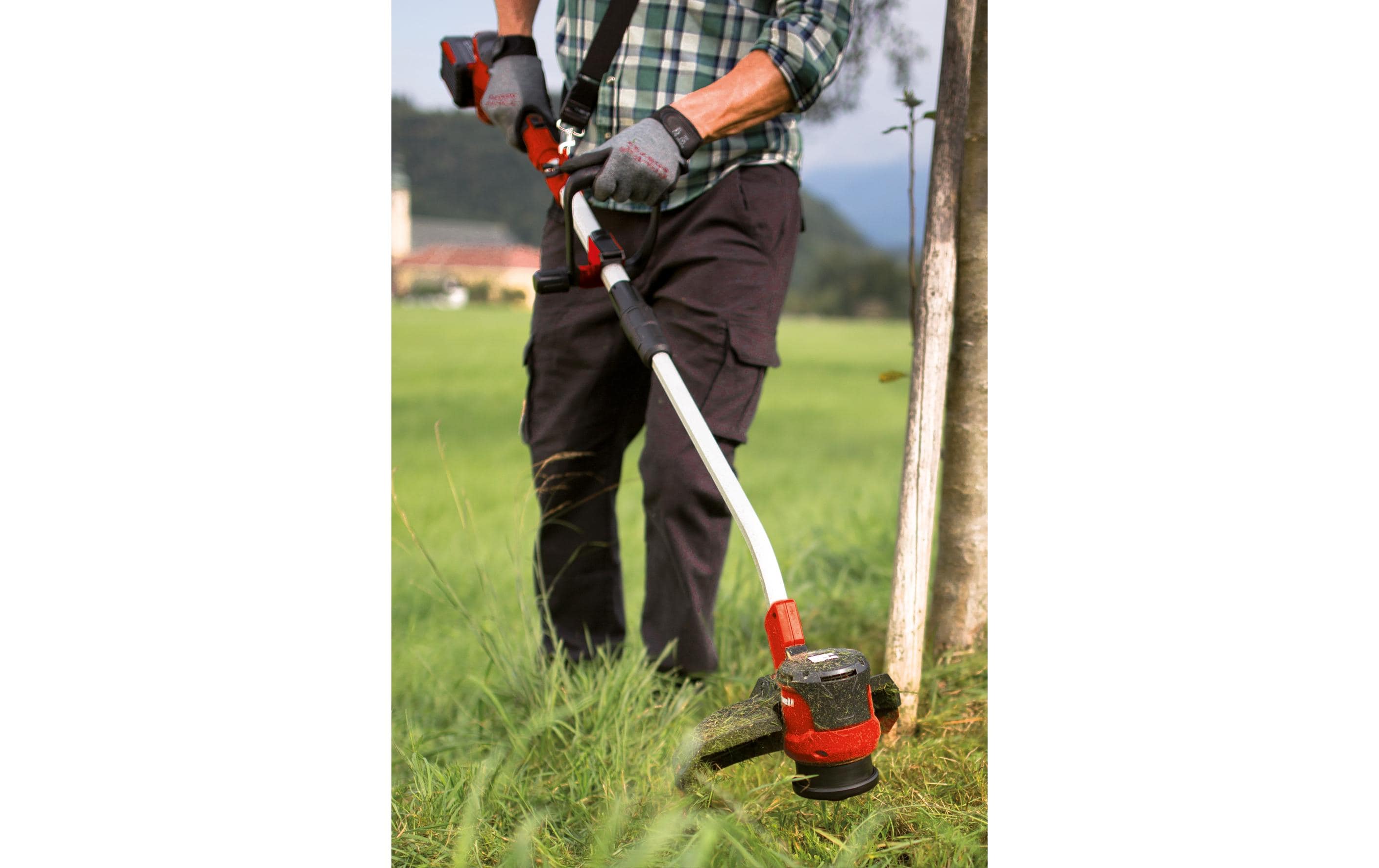 Akku-Rasentrimmer GE-CT 36/30 Li E Solo<br>Rasentrimmer mit «Flowerguard»
