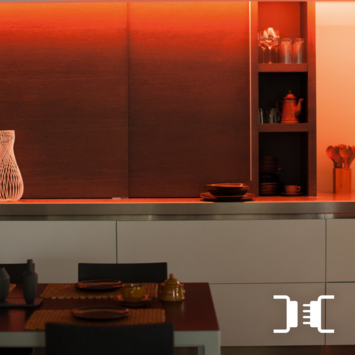 Philips Hue lightstrip plus uitbreiding - wit en gekleurd licht 12.4W - 1m