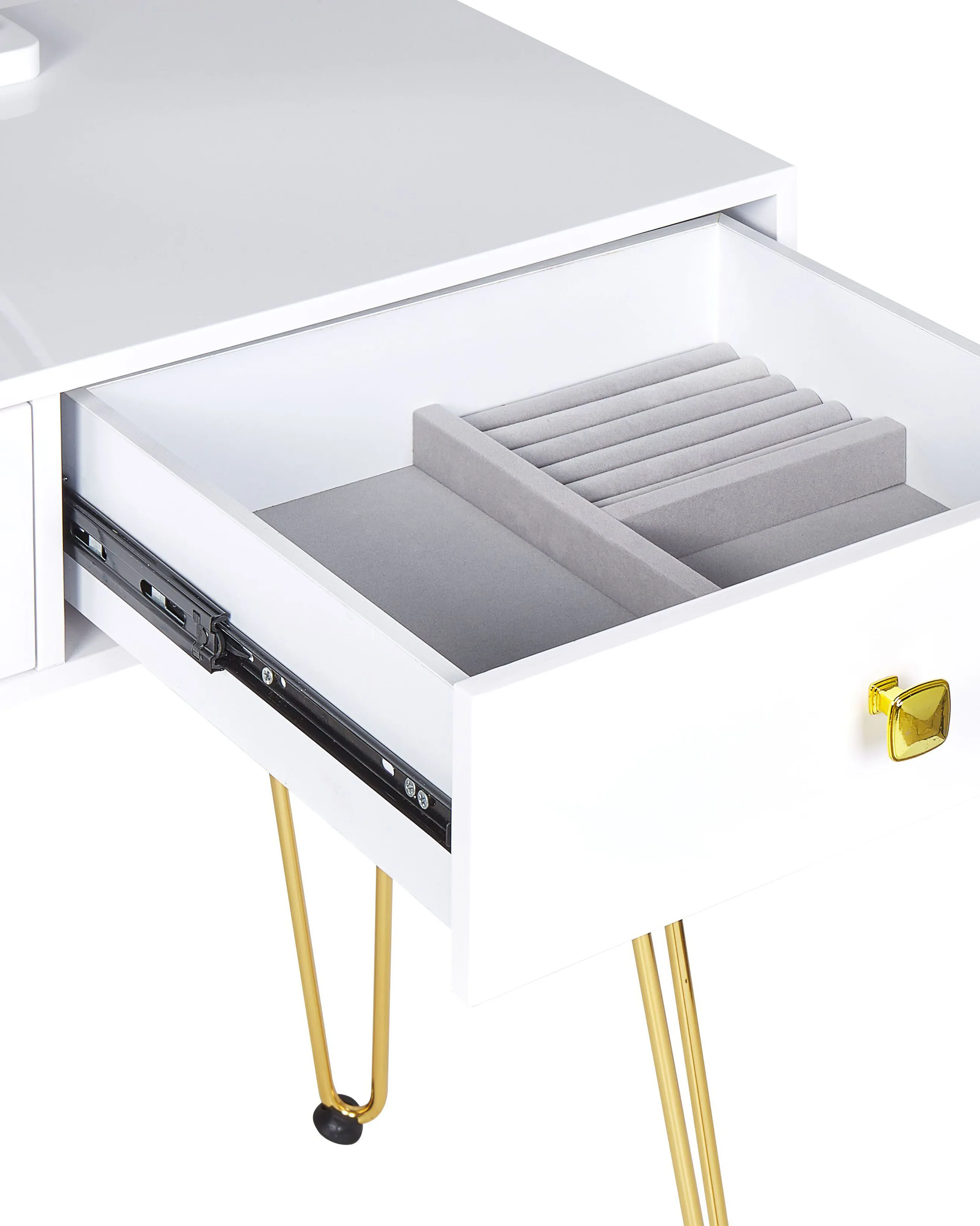 Kaptafel CAEN LED Wit