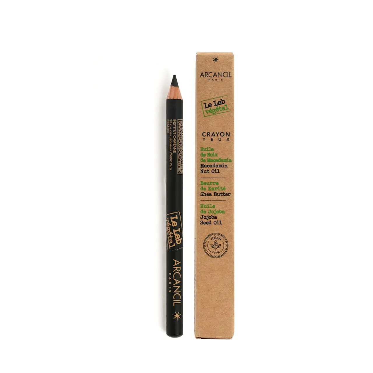 Le Lab Végétal by Arcancil - CRAYON YEUX LAB VEGETAL Nourrissant et Adoucissant- Crayon