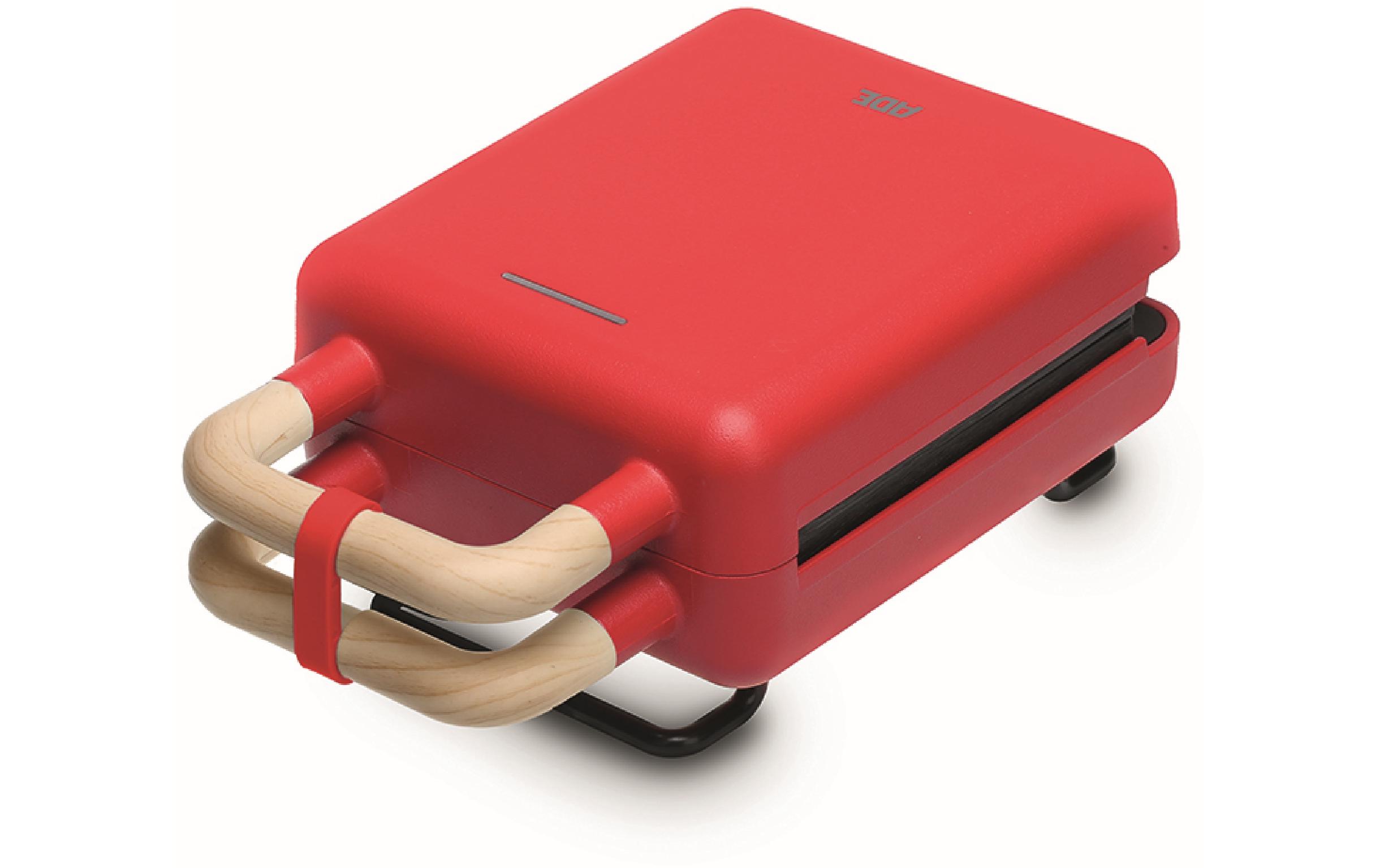Waffeleisen RotWaffeleisen mit Sandwichmaker