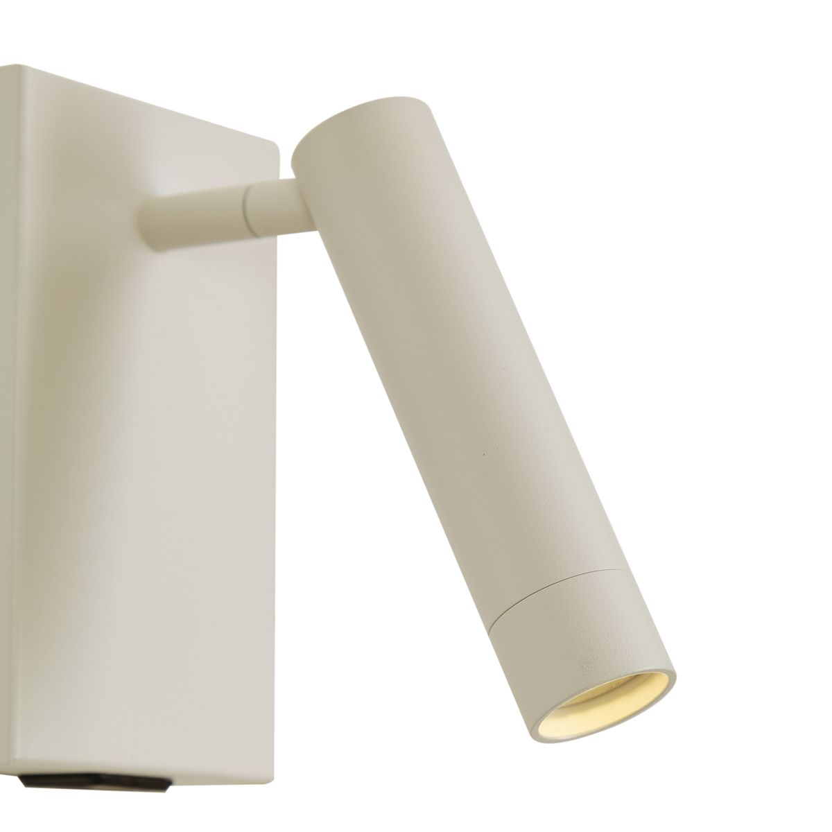 Moderne wandlamp beige verstelbaar met USB-C - Croft