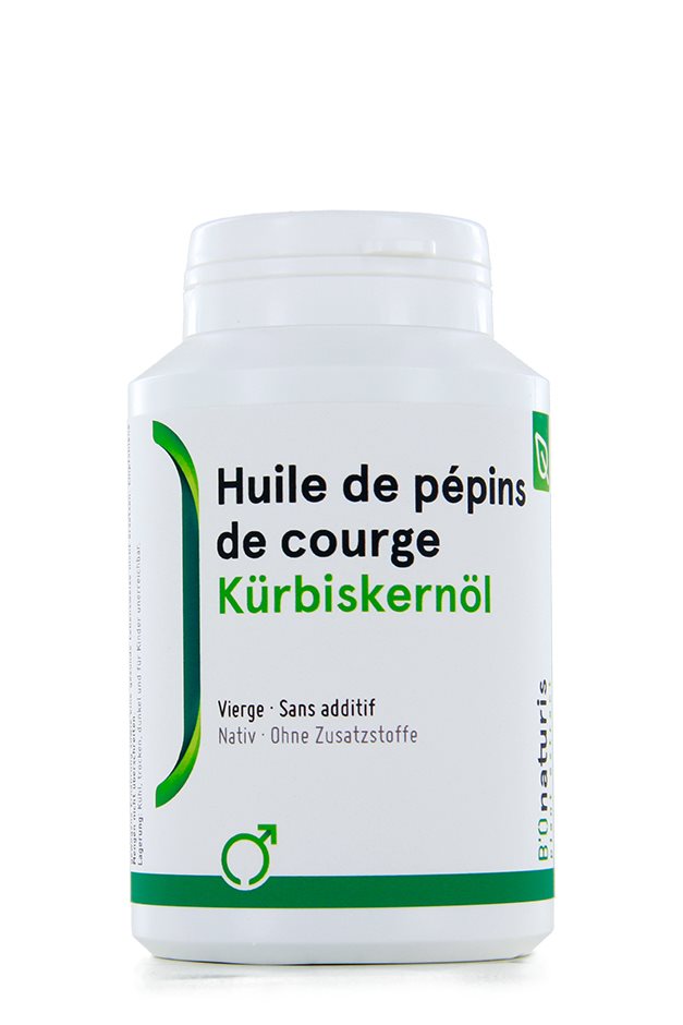 BIONATURIS Kürbiskernöl 500 mg<br>180 Stück, Kapsel
