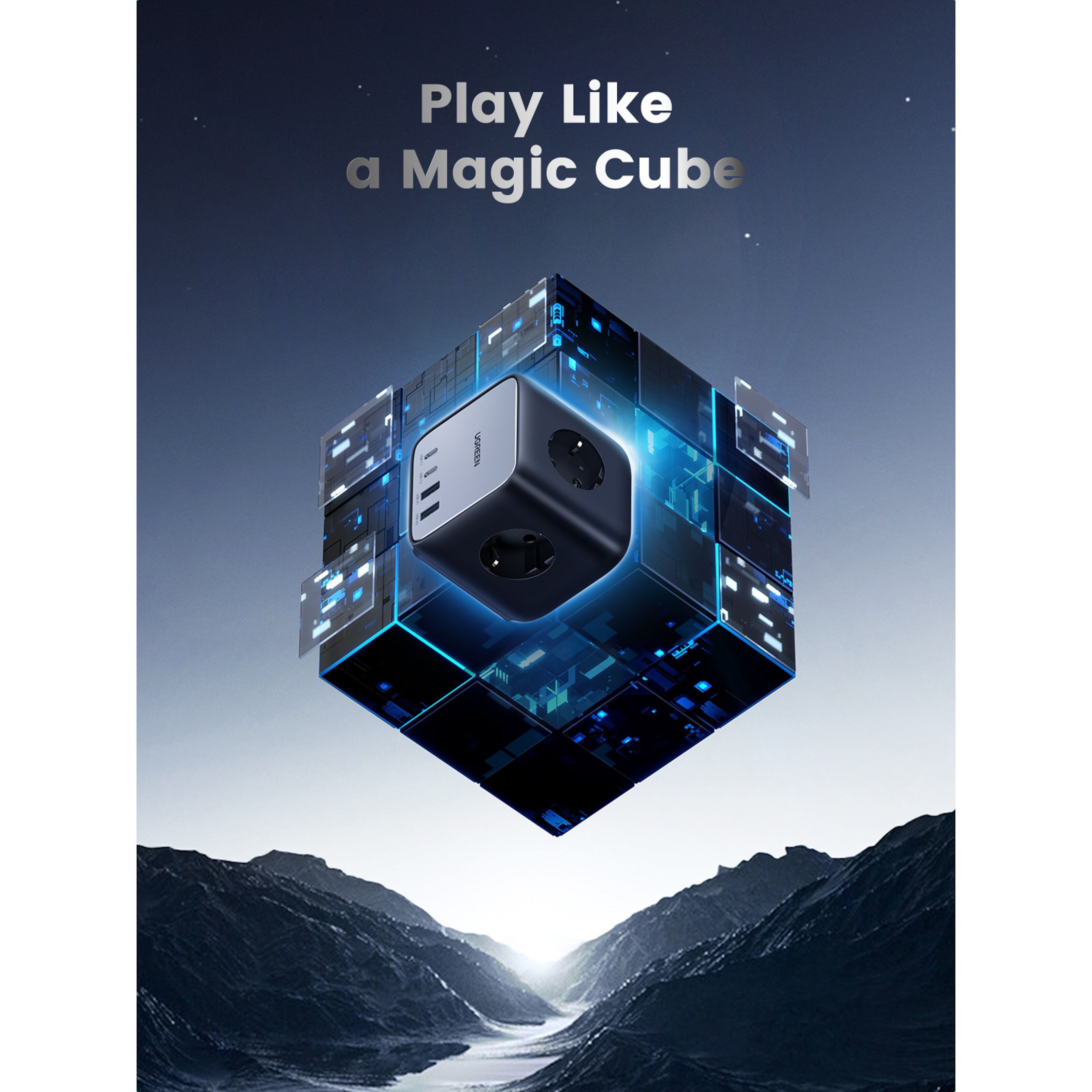Ugreen DigiNest Cube Multilader 65 W