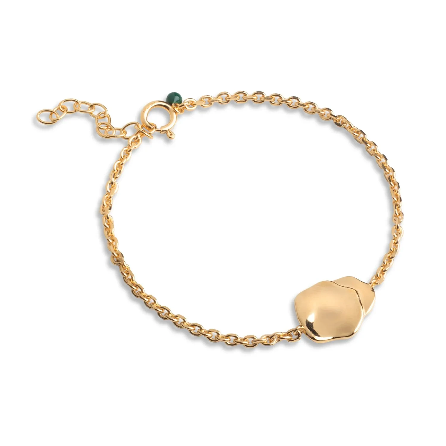 Enamel Sahara Armbånd 18 kt. Forgyldt Sølv B135G