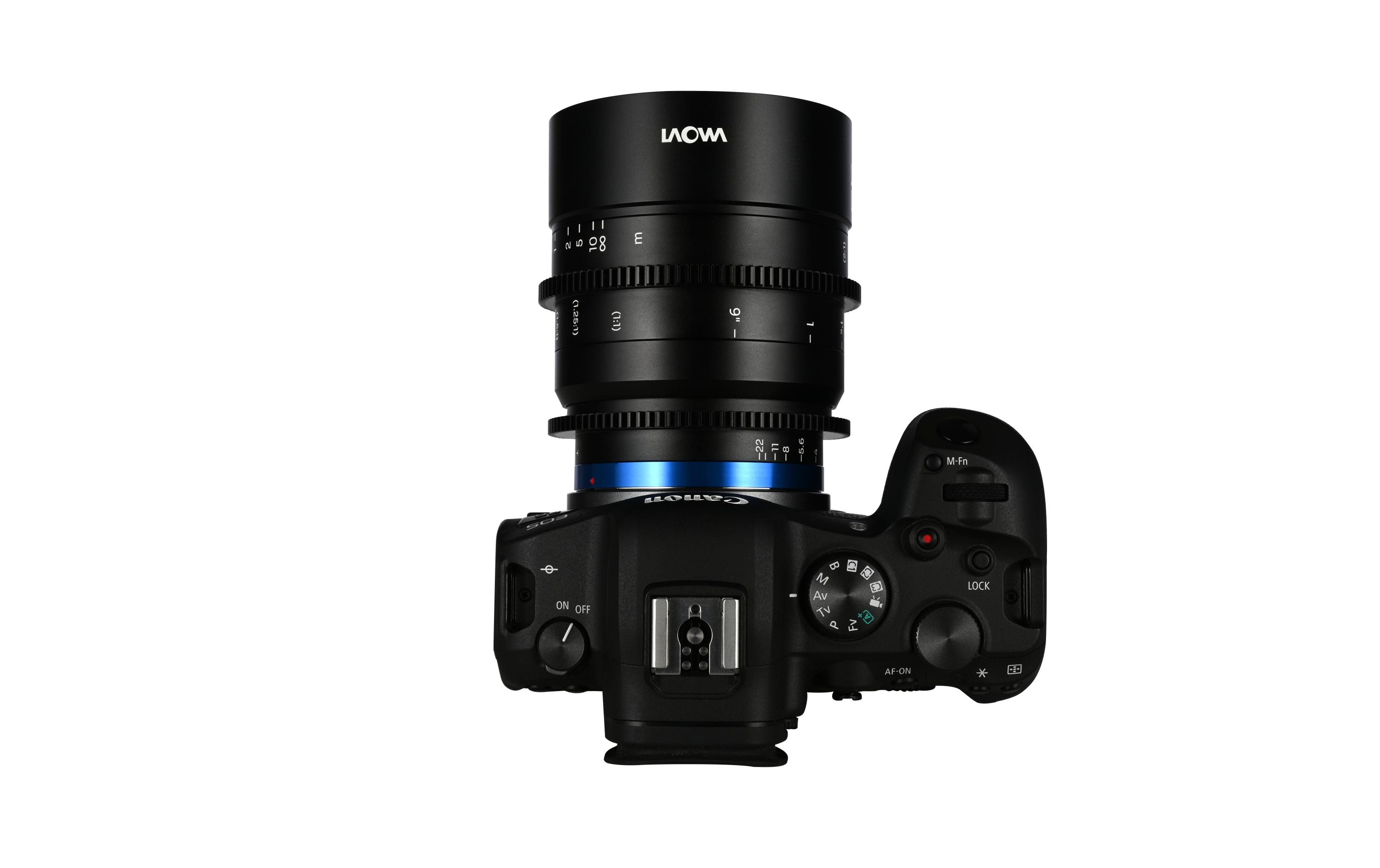 Festbrennweite 65 mm T2.9 2X Macro APO – Canon RF<br>Makro-Kinoobjektiv mit 2-facher Vergrösserung