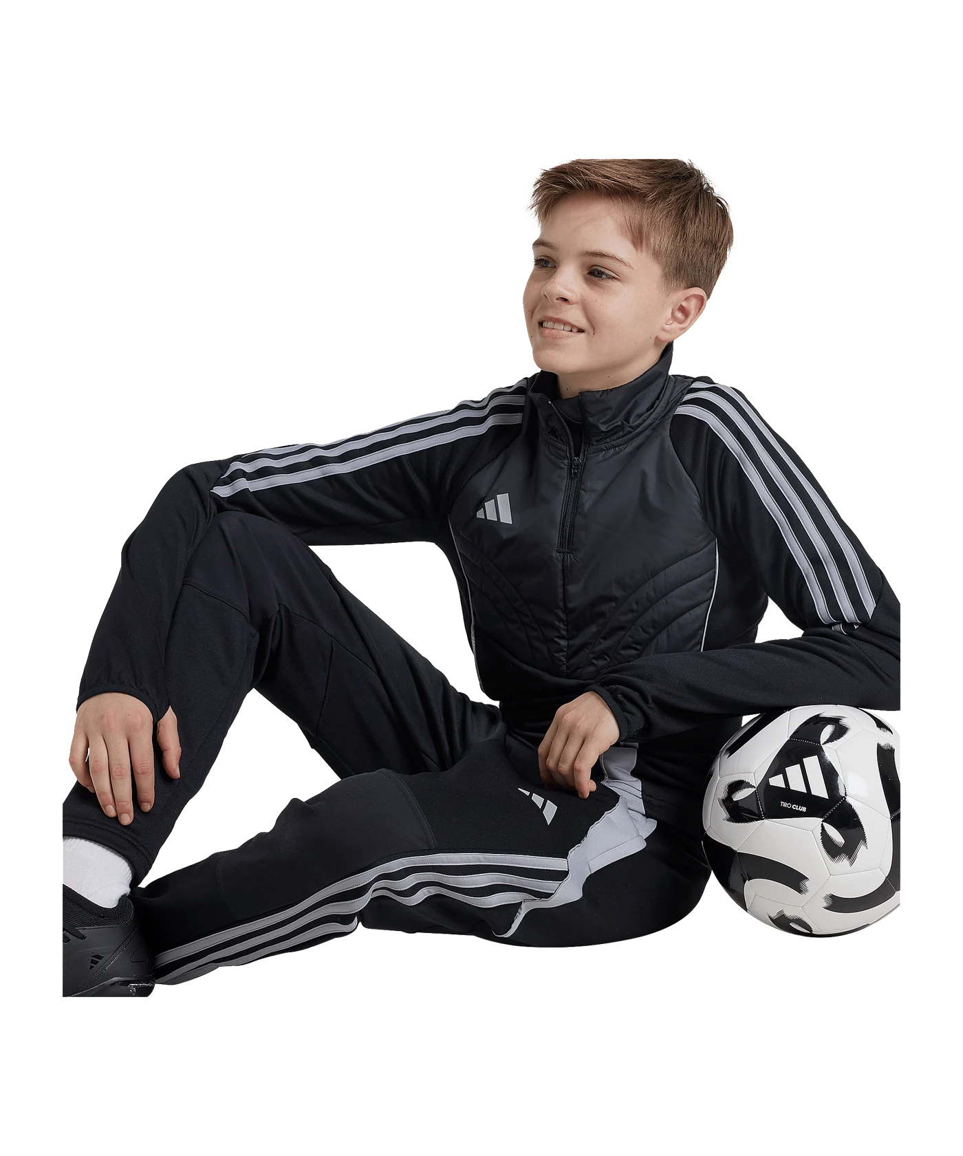 adidas Tiro 24 Winter Trainingshose Kids Schwarz