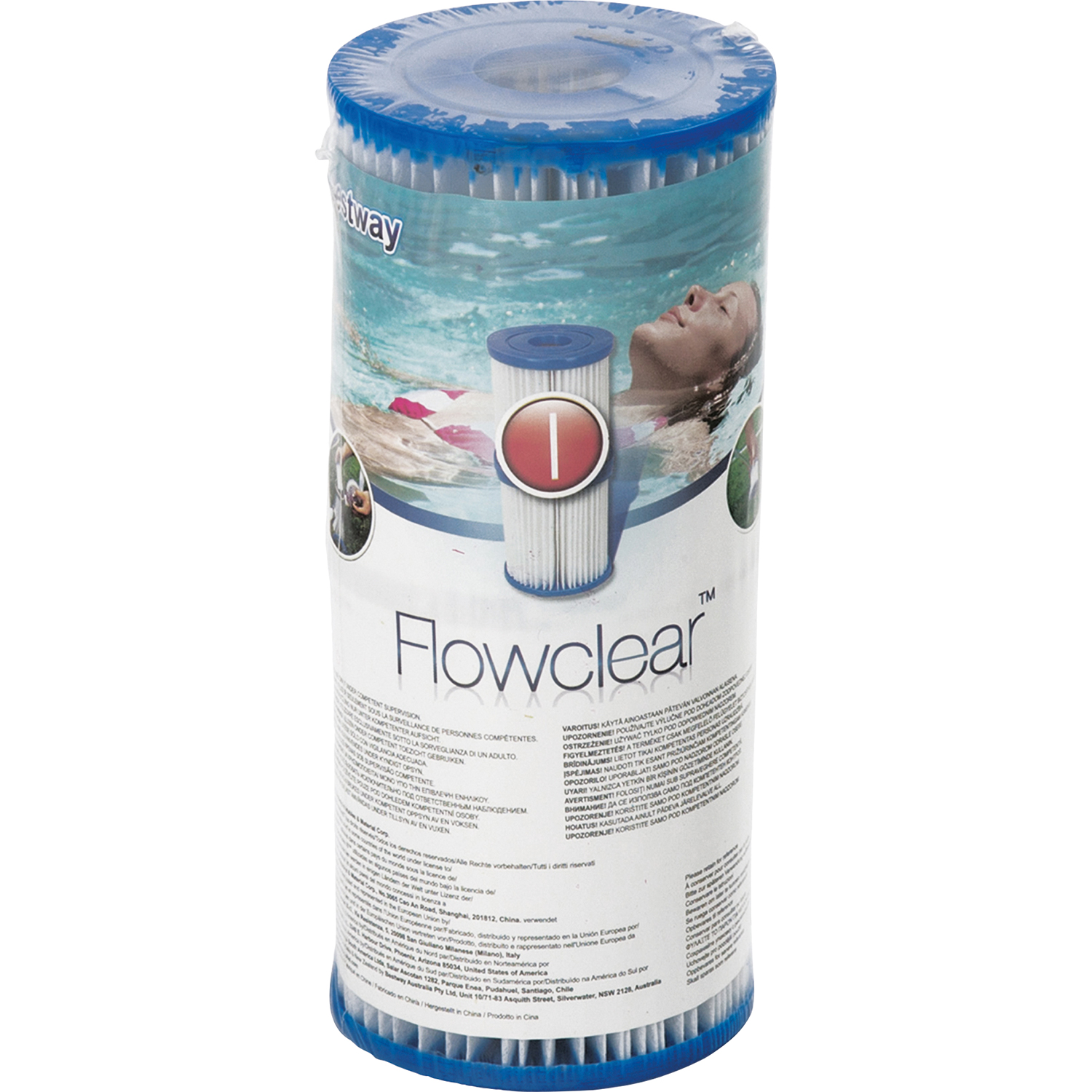Cartucho de filtro para bomba de piscina Bestway Tipo I