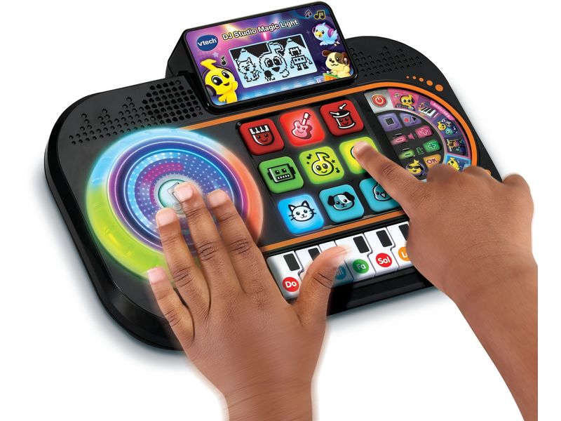 Vtech DJ Studio Magic light Französisch DJ-Pult mit LCD-Display und vielen Tasten