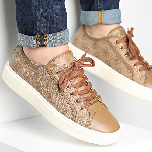 Baskets FM5VCUELE12 Beige Brown