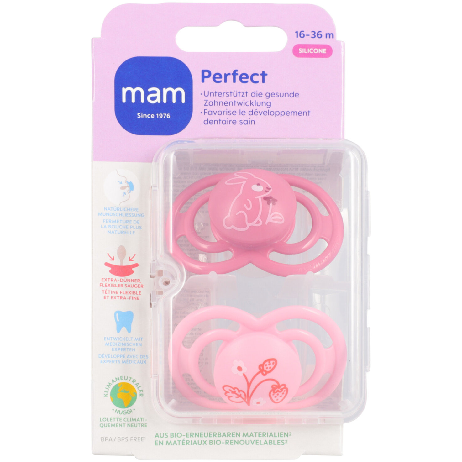 Mam Perfect Nuggi 16-36m,Girl