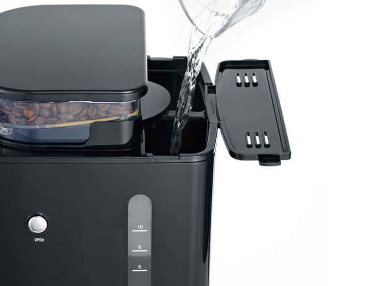 Koffiemachine met bonenmaler