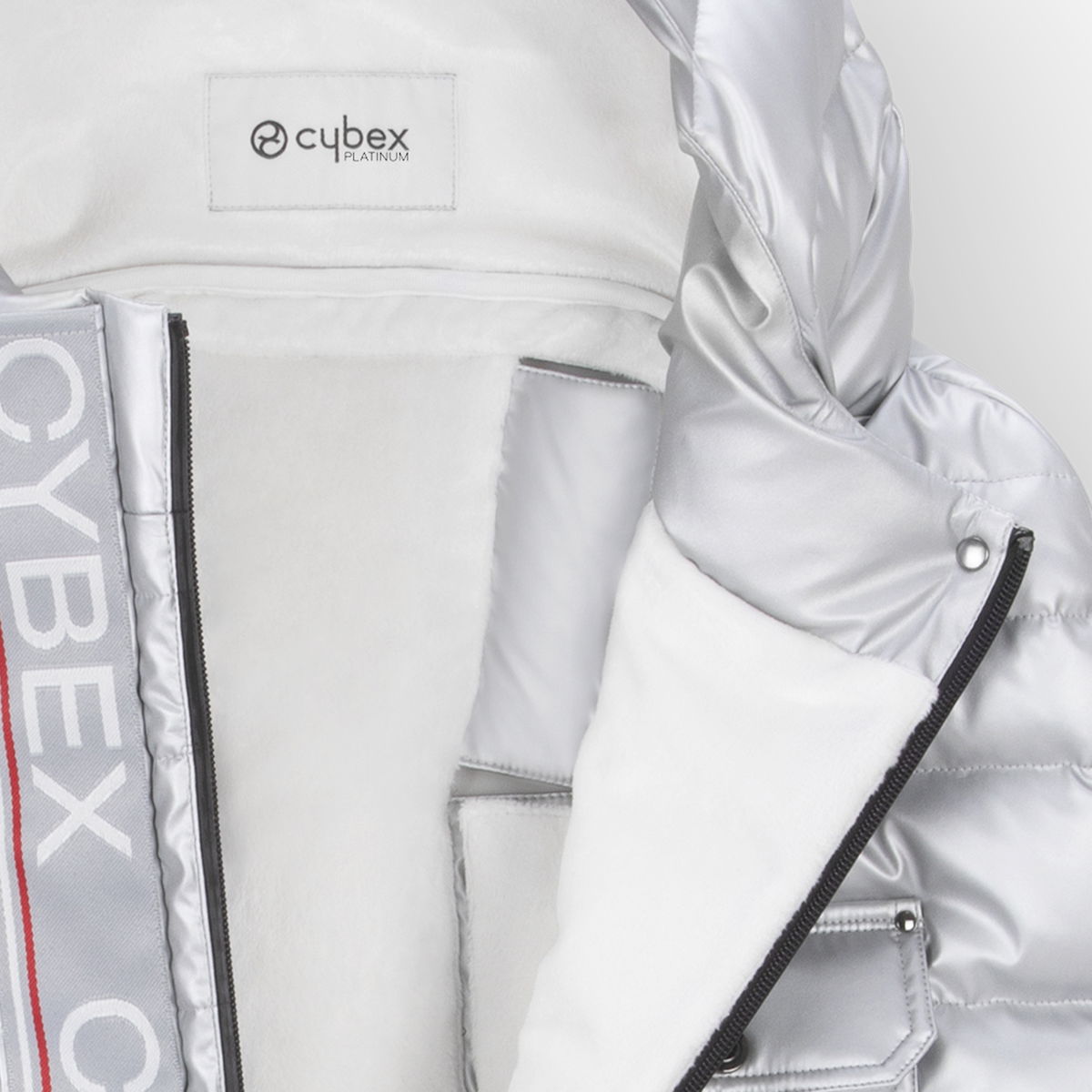 CYBEXCYBEX   Platinum Winter Fusssack arctic silver silver