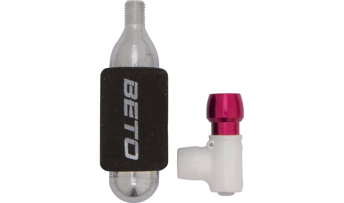 Beto CO2 pumpe med patron 16 gram + skum
