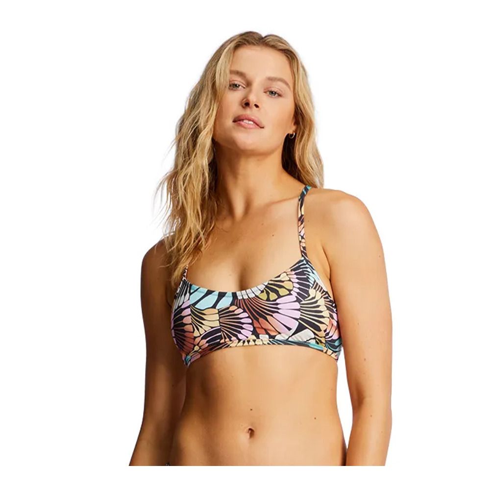 Billabong A/DIV LACE-UP TRILET - Haut de maillot de bain Femme black multi 2