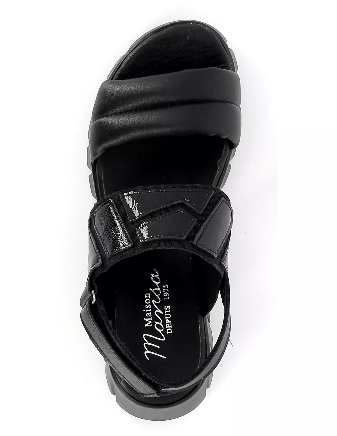 MAISON MANSA 181 5101 - Sandales & nu-pieds Blackblack