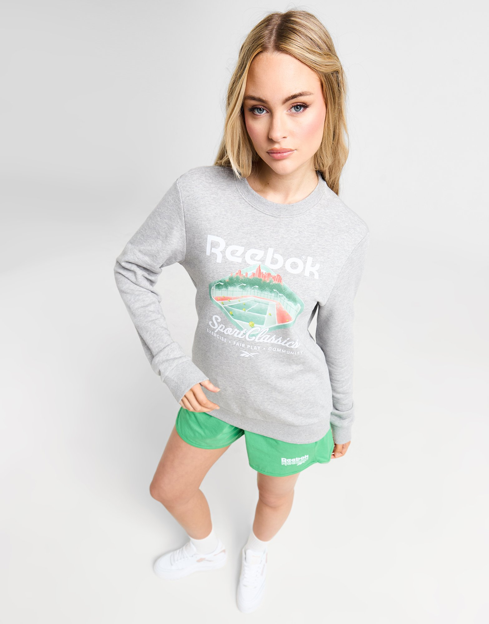 Reebok Sweat Court Graphic Femme