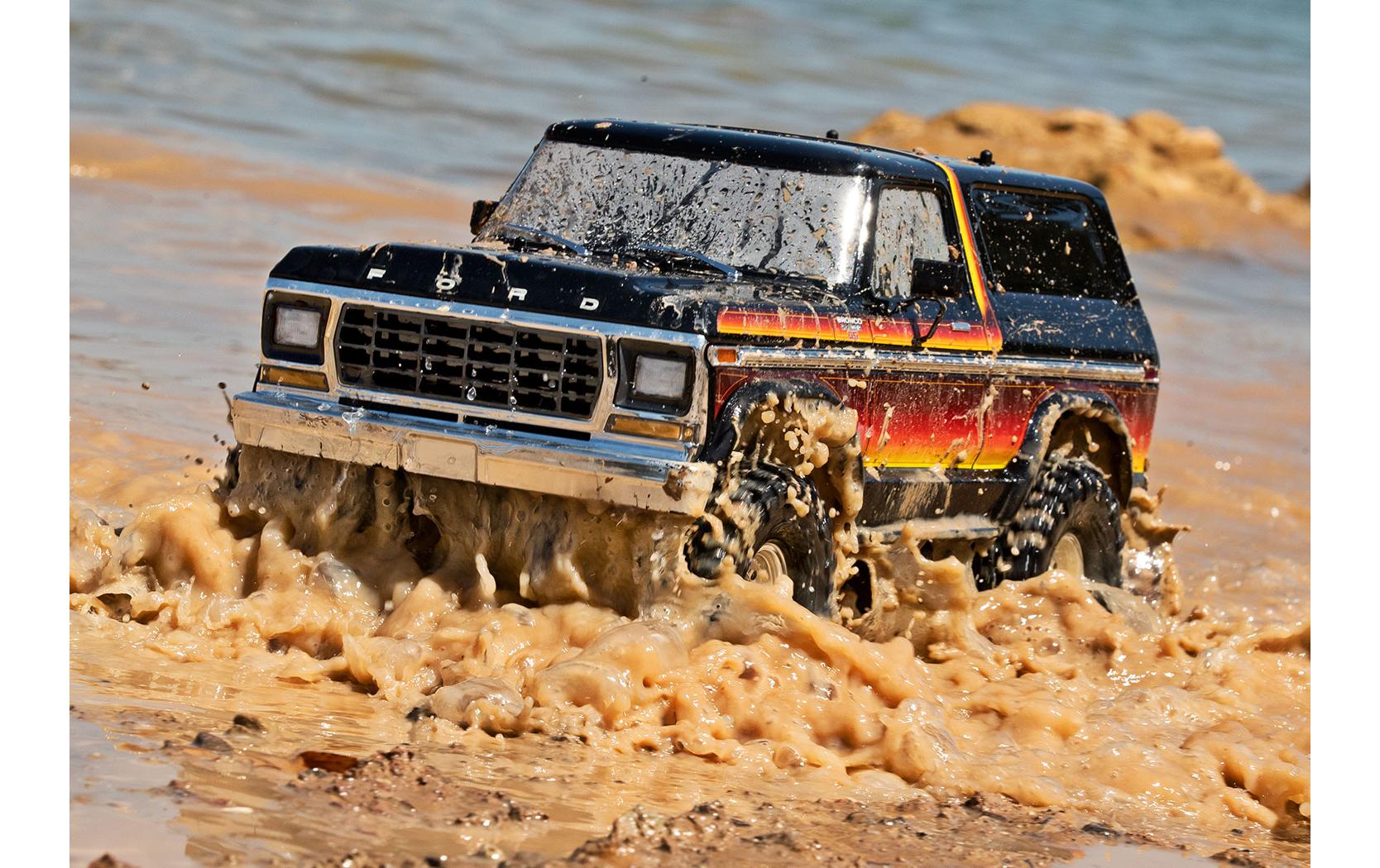 Scale Crawler TRX-4 Bronco 4WD Orange, ARTR, 1:10<br>Leistungsstarker allradgetriebener Scale-Crawler