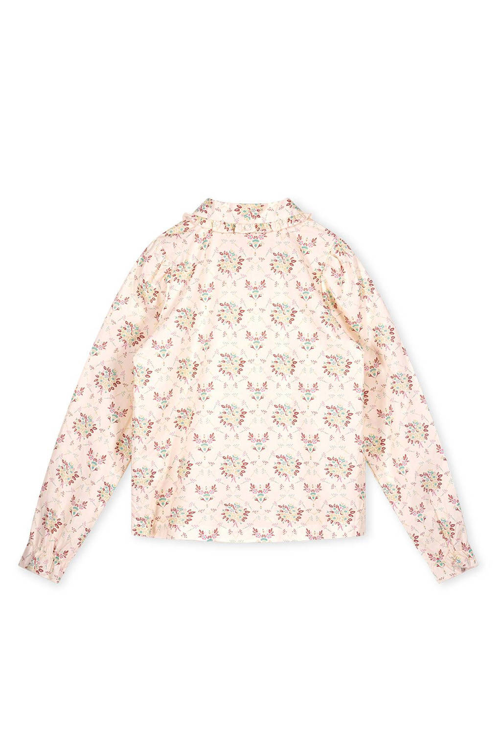 Moodstreet blouse met all over print roze