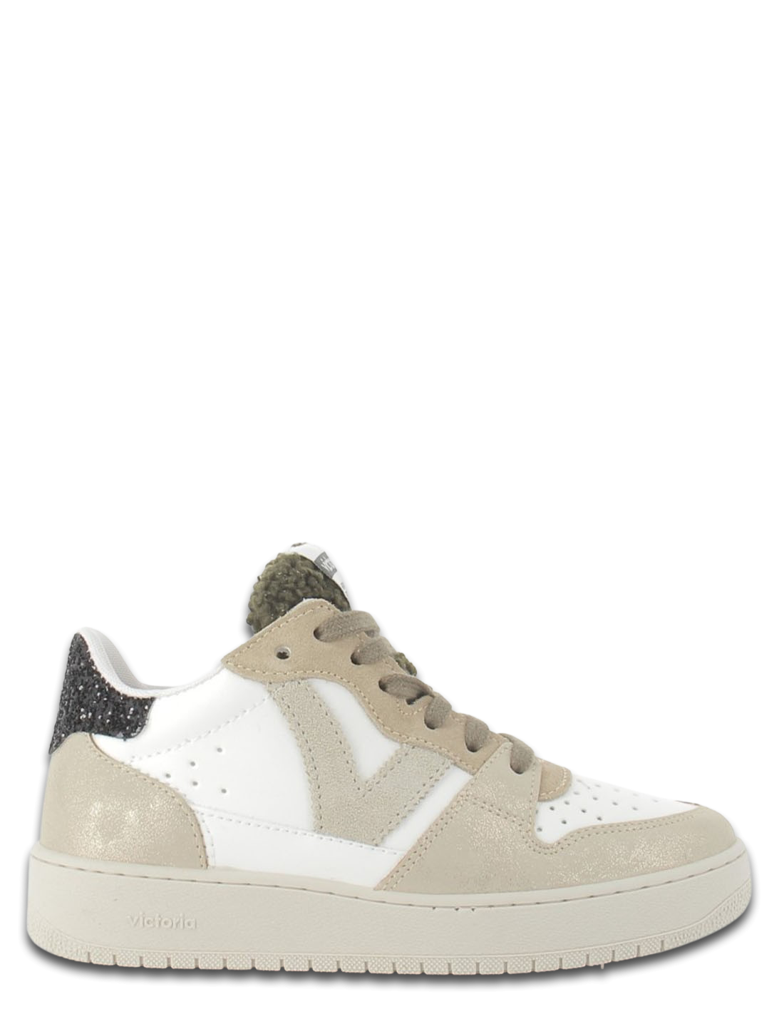 victoria Baskets montantes femme beige