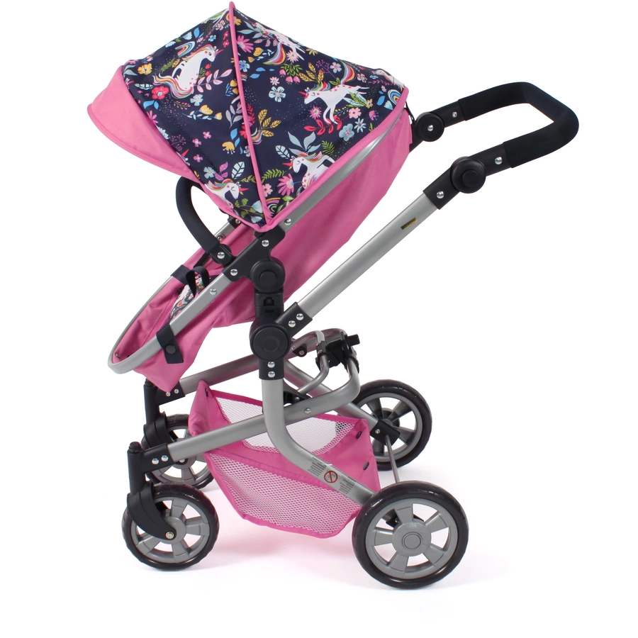 BAYER CHIC 2000 Kombi-Puppenwagen MIKA Einhorn