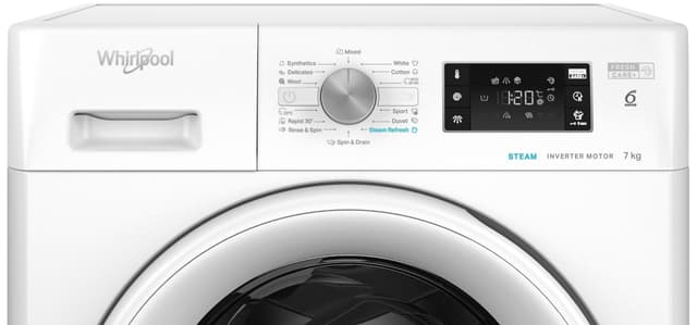 Whirlpool vaskemaskine FFB7469WVEE (7 kg)