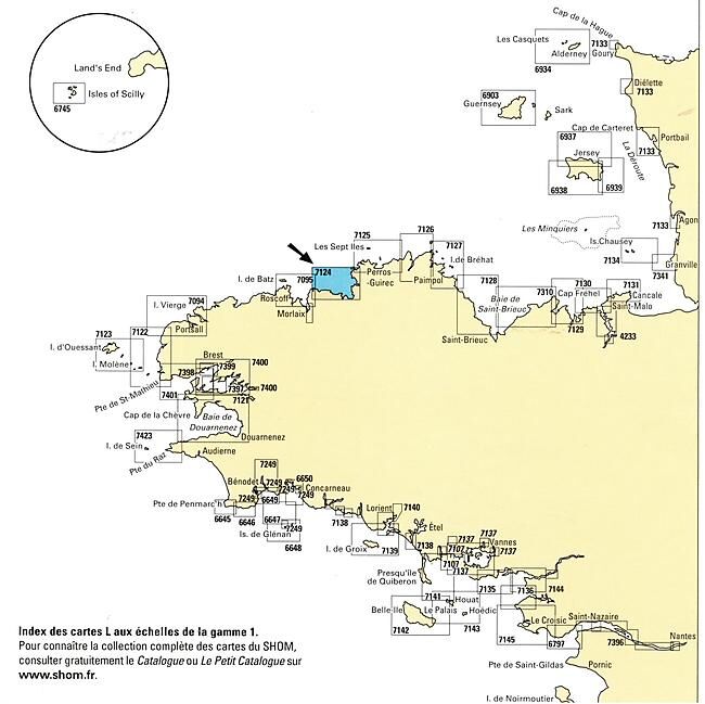 EPSHOM - 7124L BAIE DE LANNION