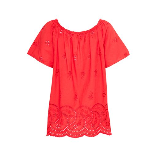 Sorbet Kortærmet Bluse, Bittersweet, S/M