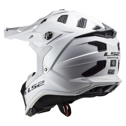 Casque cross LS2 MX700 - SUBVERTER EVO - SOLID 2023 - Blanc