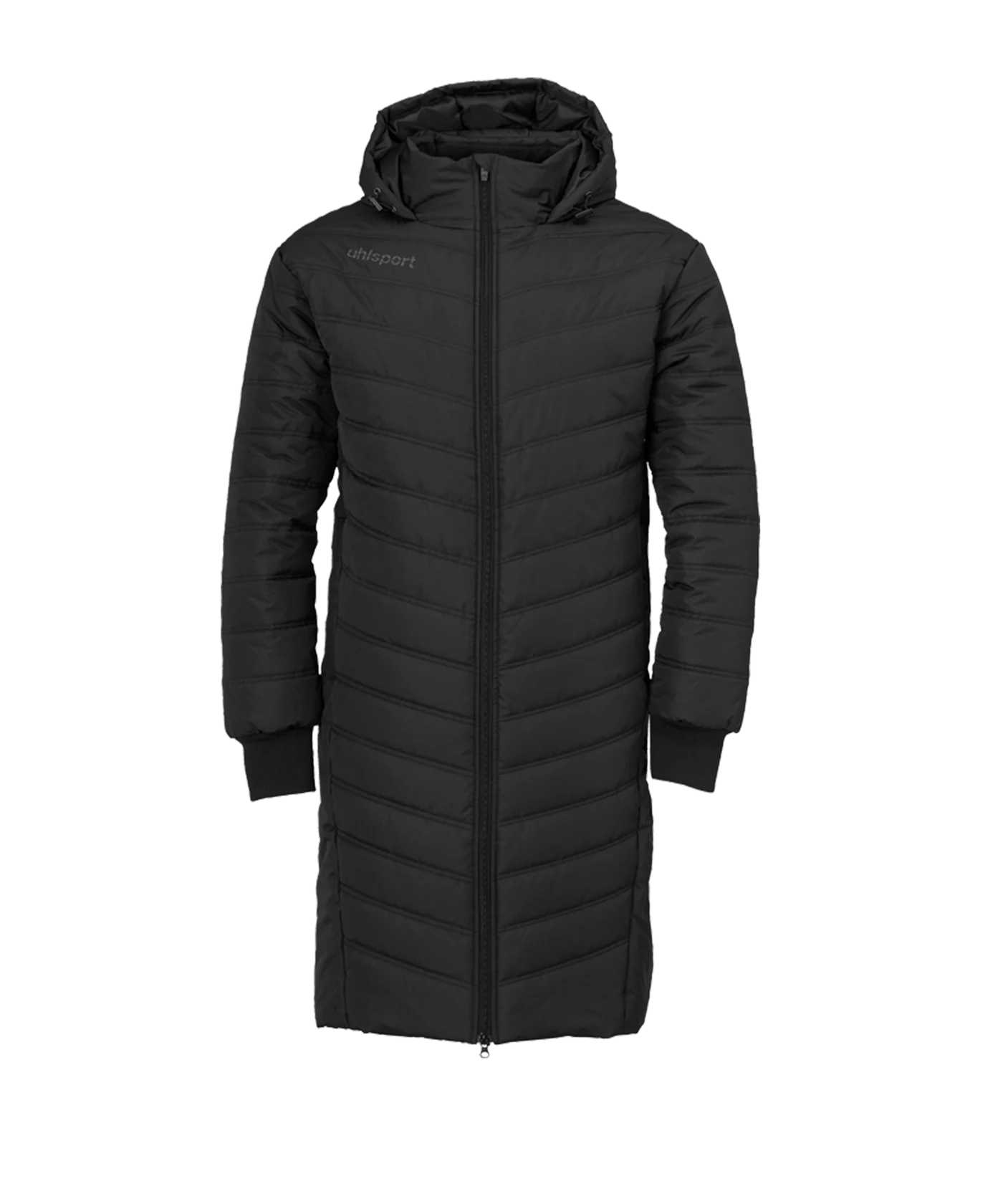 uhlsport Essential Coachjacke Schwarz Grau F01