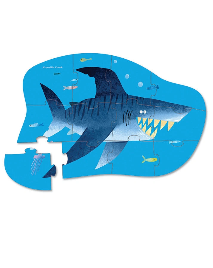 Mini-Puzzle SHARK 12-teilig