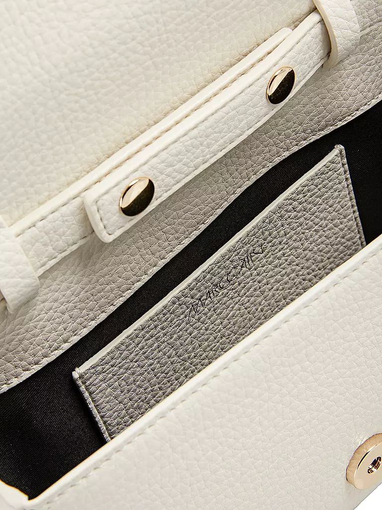 MARC CAIN Ledertasche - Umhängetasche creme