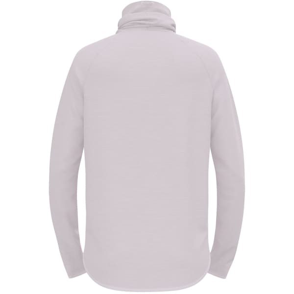 T-shirt running ODLO RUN EASY WARM MIDLAYER W MISTY LILAC MELANGE