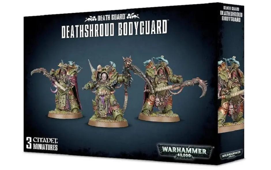 Figurenset Warhammer 40.000 Deathshroud BodyguardWarhammer 40.000 Miniaturen: Death Guard Deathshroud Bodyguard