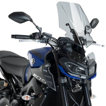 Kit de fixation Puig M.E.M. (MÉCANISME D'ÉLÉVATION MANUEL) POUR MOTO YAMAHA MT 09 2017-2020 - Noir