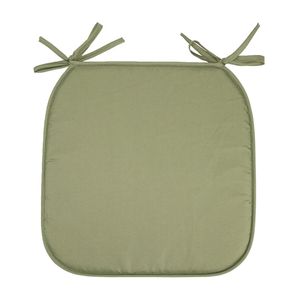 Galette de chaise carrée 38x38cm 4 pièces (4 modèles)