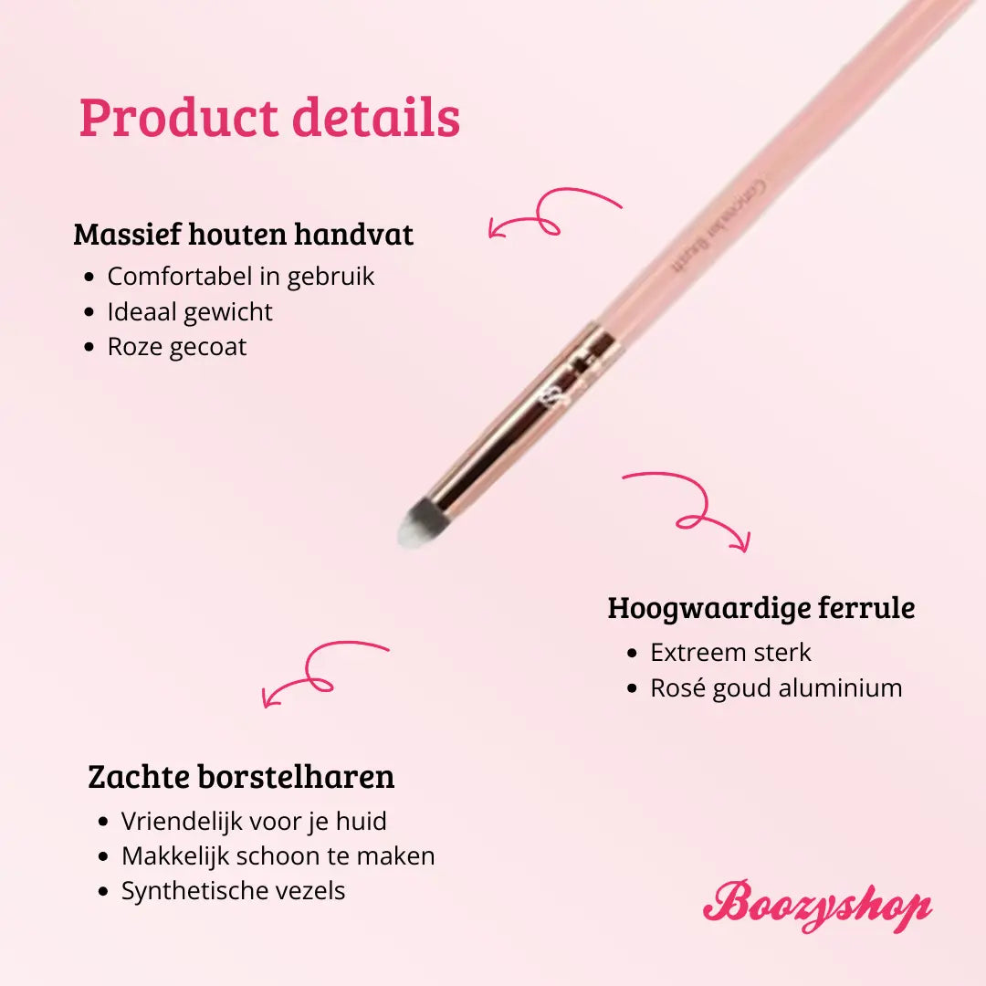 Pink & Rose Gold Concealer Brush