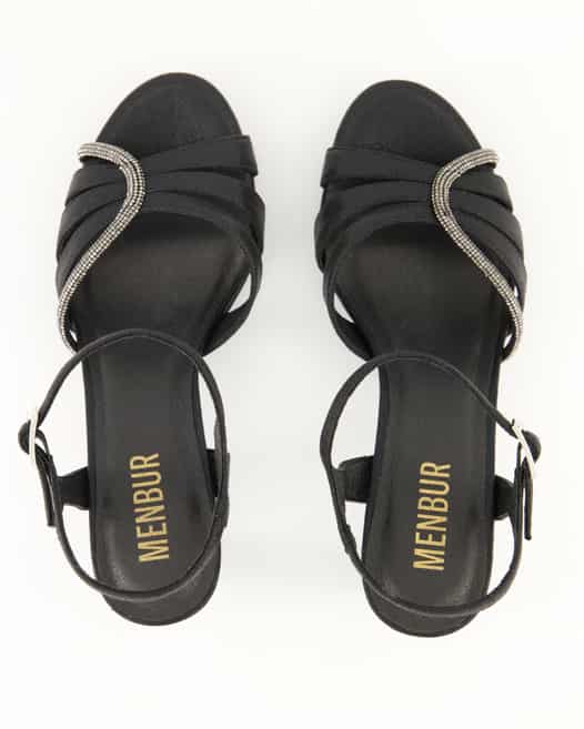 Menbur 24776 Sandalen in Schwarz