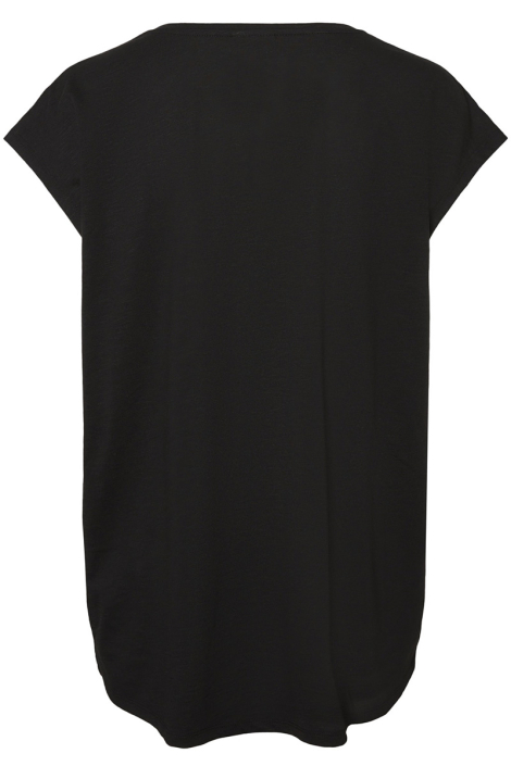 Noisy may zwarte dames t-shirt