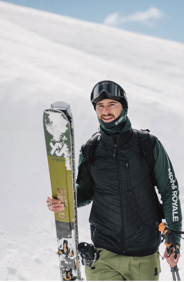 Mons Royale Arete Insulation Vest, Mann<br>Umulig å ikke like denne vesten!