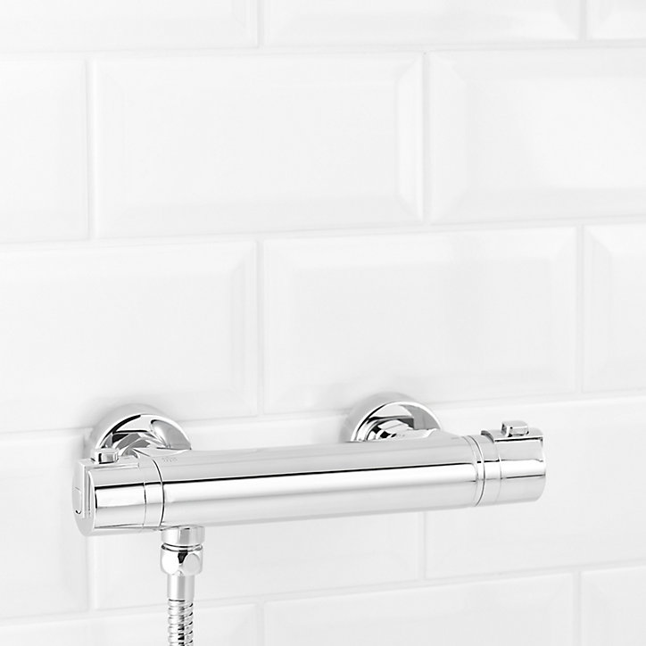 Mitigeur de douche thermostatique GoodHome Bantry