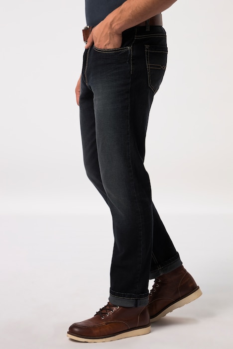Jeans, FLEXNAMIC®, Kontrast Stitching, 5-Pocket, Straight Fit