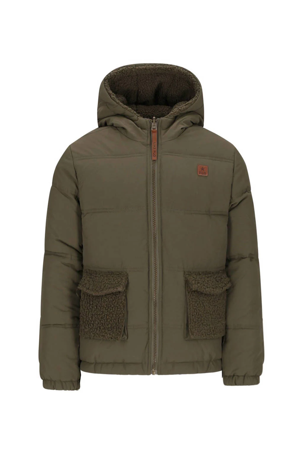 Like Flo Boys reversible jas groen