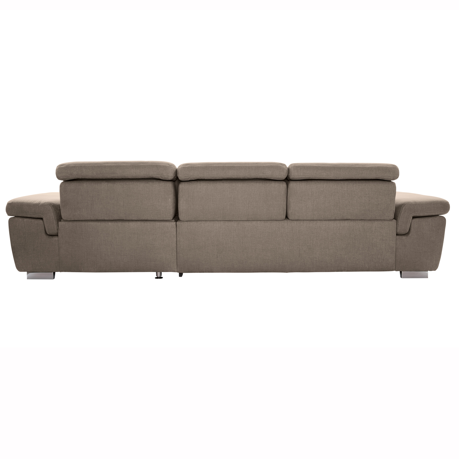 polsterpower Boxspringsofa - Miro mandel - Basismodell - Recamiere rechts