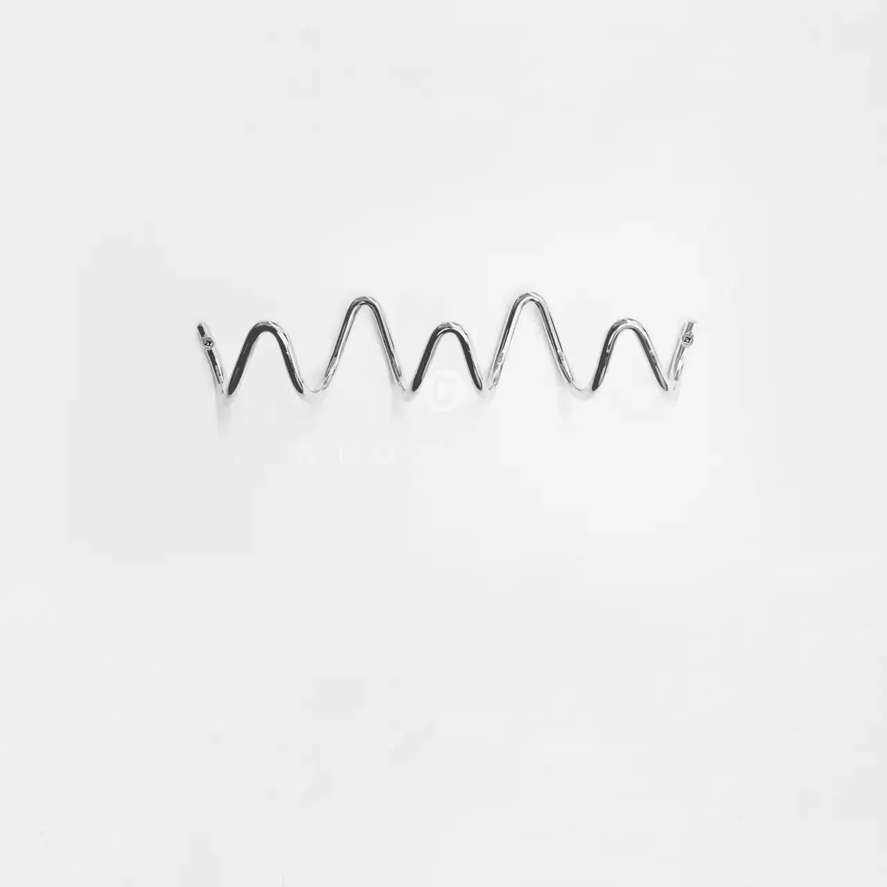Minimalist Wave Wall Hanging Hook Hanger | Modern Wall Mounted Rack for Clothes Bags Coat Entrance Door Home Decoration