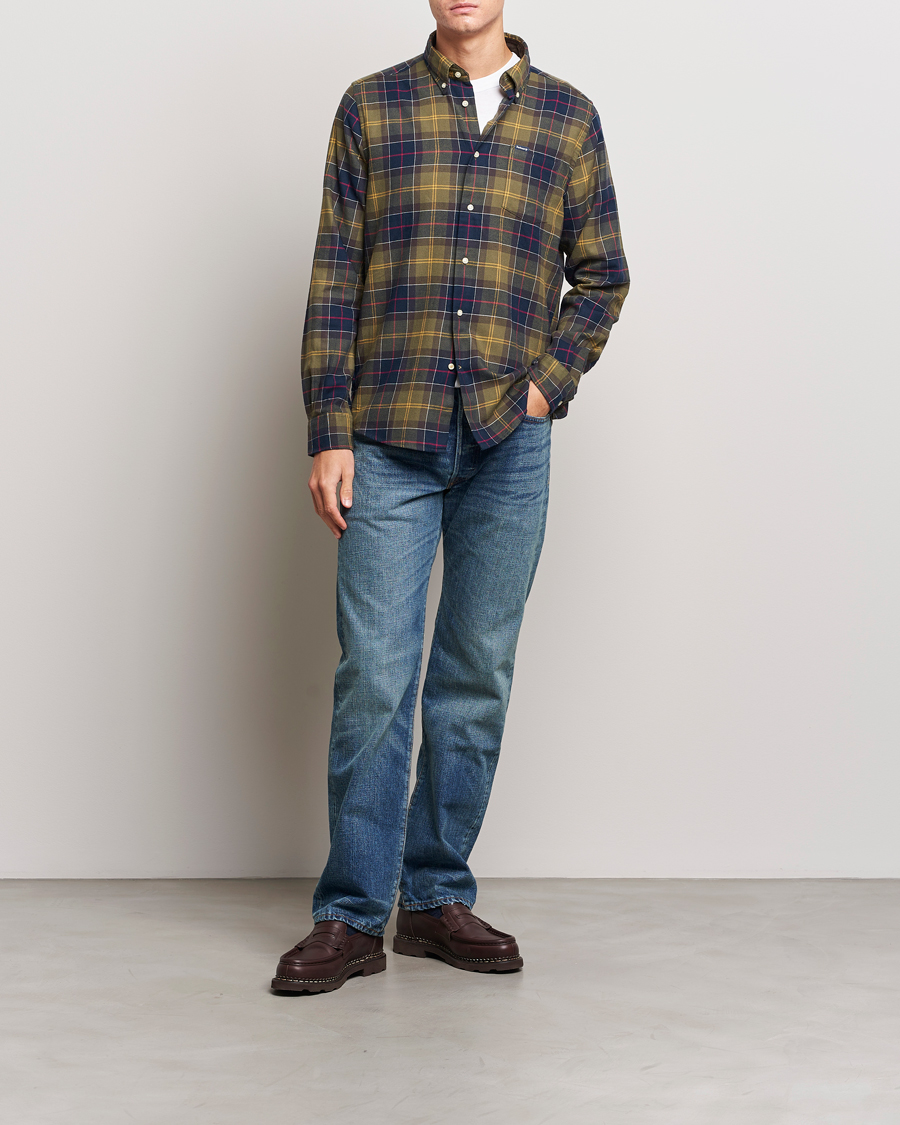 Barbour Lifestyle Flannel Check Shirt Classic Tartan
