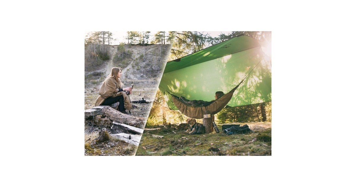 AmazonasUnderquilt-Poncho hangmat  (Bruin)