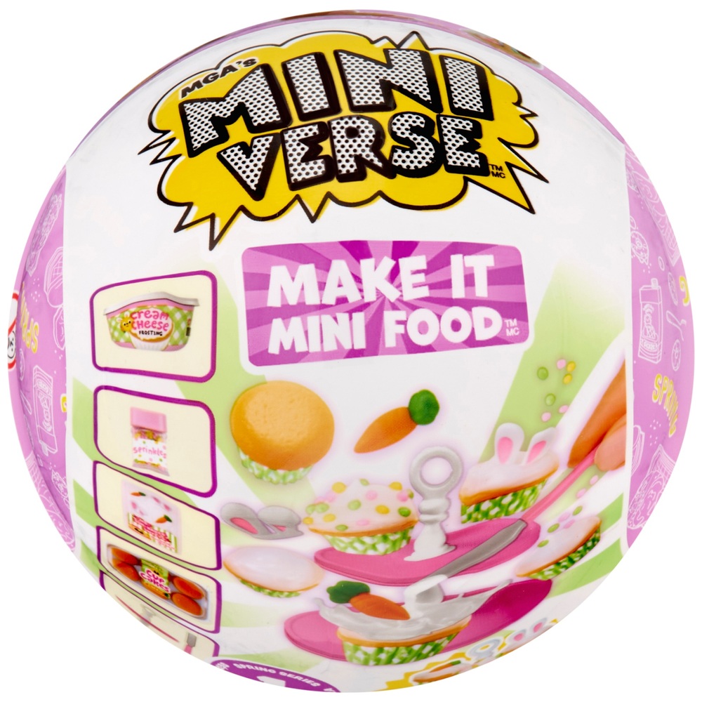 MGA's Miniverse Make It Mini Food Spring Diner Capsule Assortment