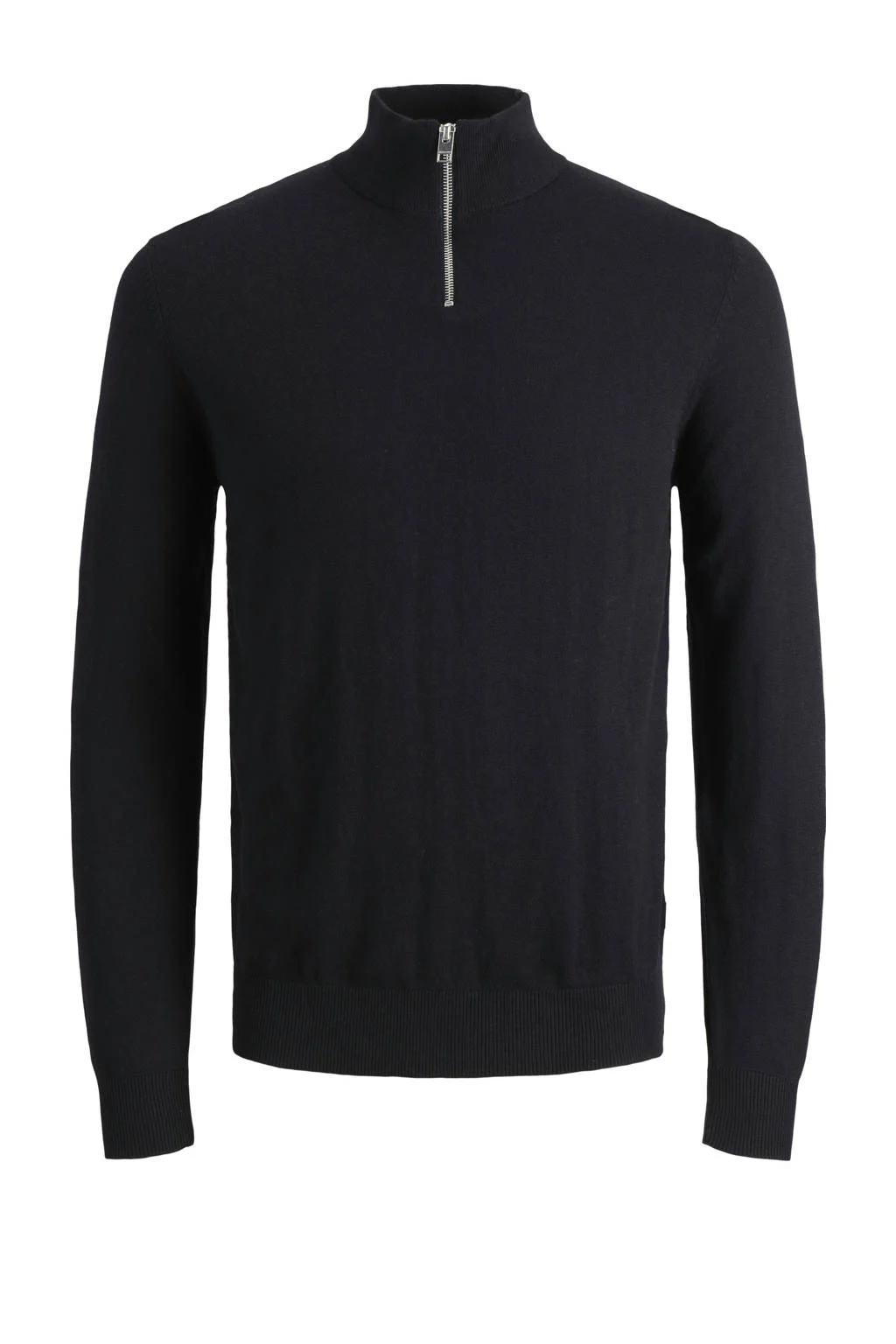 JACK & JONES JUNIOR trui zwart fijn gebreid