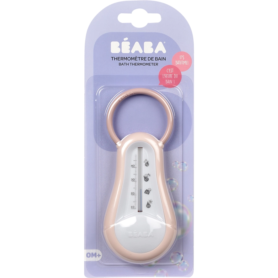BEABA® Bade-Flüssigkeitsthermometer, altrosa